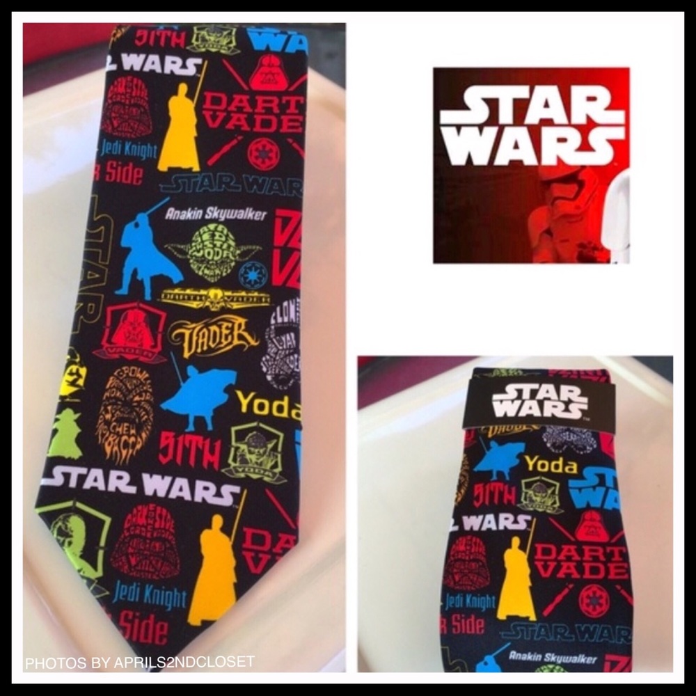 STAR WARS TIE BLACK PRINT - Picture 8 of 8